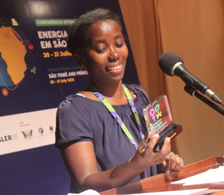 Vencedora do Programa de Energia Sustentável para Mulheres - Candidata de São Tomé e Príncipe